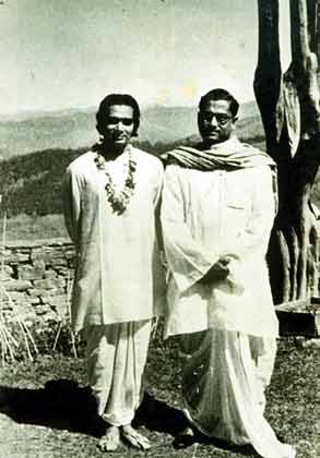 Uday and Haren Ghosh in Almora, Uttor Pradesh